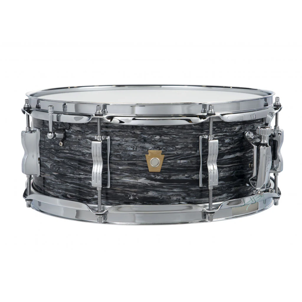 Ludwig Legacy Mahogany "Jazz Fest" Snare Drum - 14"x5.5" - Vintage Black Oyster