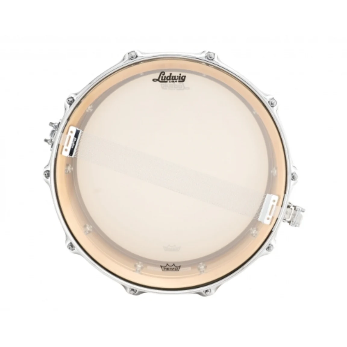 Ludwig LZ654BM Acro Bronze 14X6.5 Brushed Snare Drum - Image 4