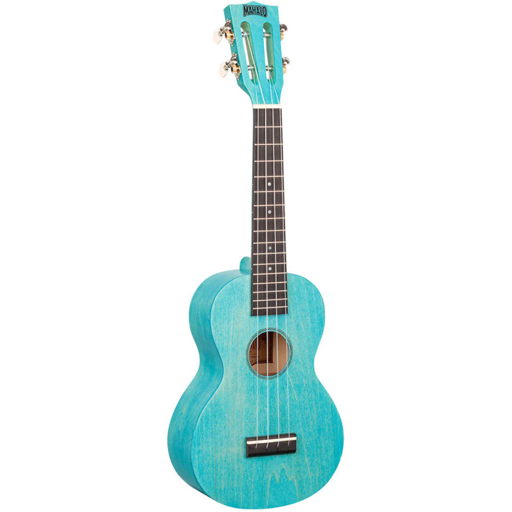 Mahalo "I" Series Concert Ukulele - Aqua Blue - Image 2
