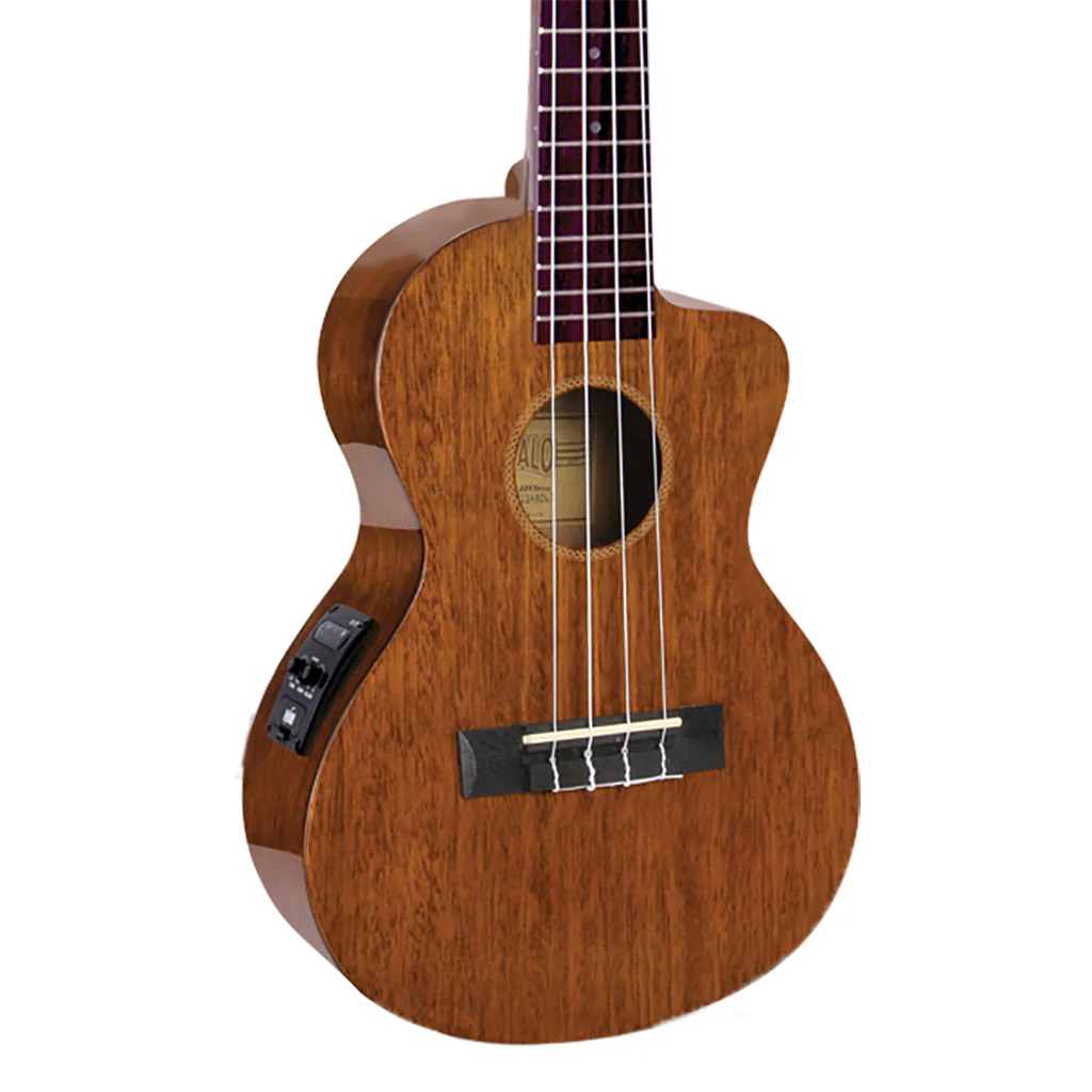 Mahalo Java Tenor Ukulele With Pickup - Natural Semi Gloss - Image 2