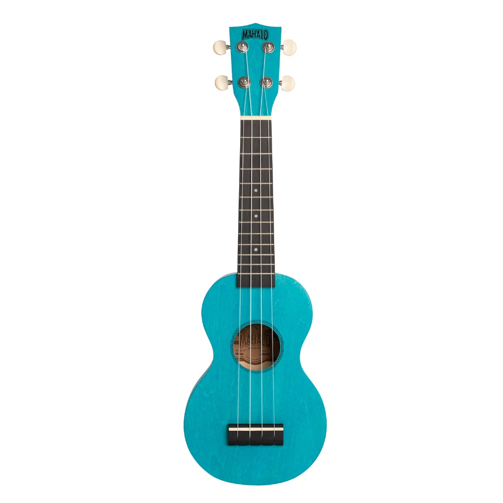Mahalo ML1AB Island Series Soprano Ukulele - Aqua Blue - Image 2