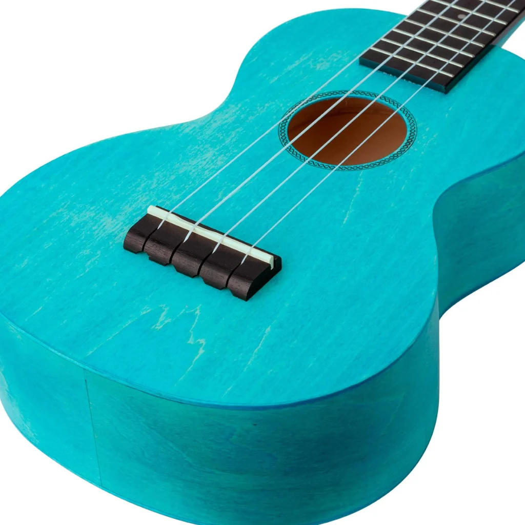 Mahalo ML3AB Island Series Tenor Ukulele - Aqua Blue - Image 6