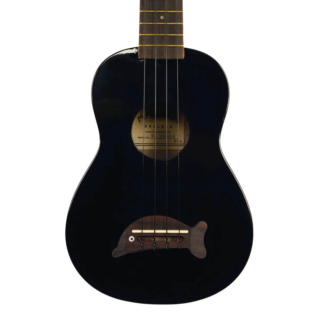 Makala Soprano Ukulele Dolphin Bridge - Black