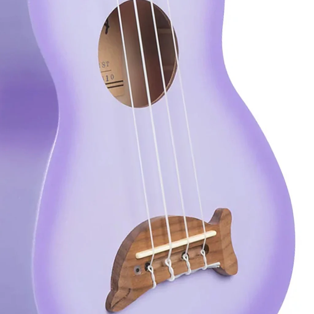 Makala Soprano Ukulele Dolphin Bridge - Purple - Image 4