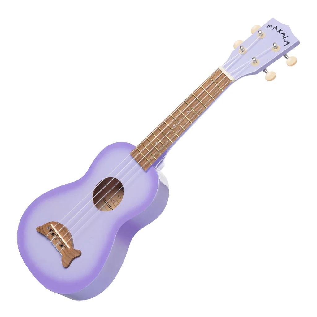 Makala Soprano Ukulele Dolphin Bridge - Purple - Image 5