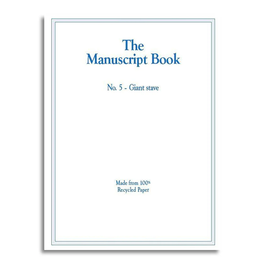 Manuscript Book 5 - 10 Stave Giant Recycled - Book