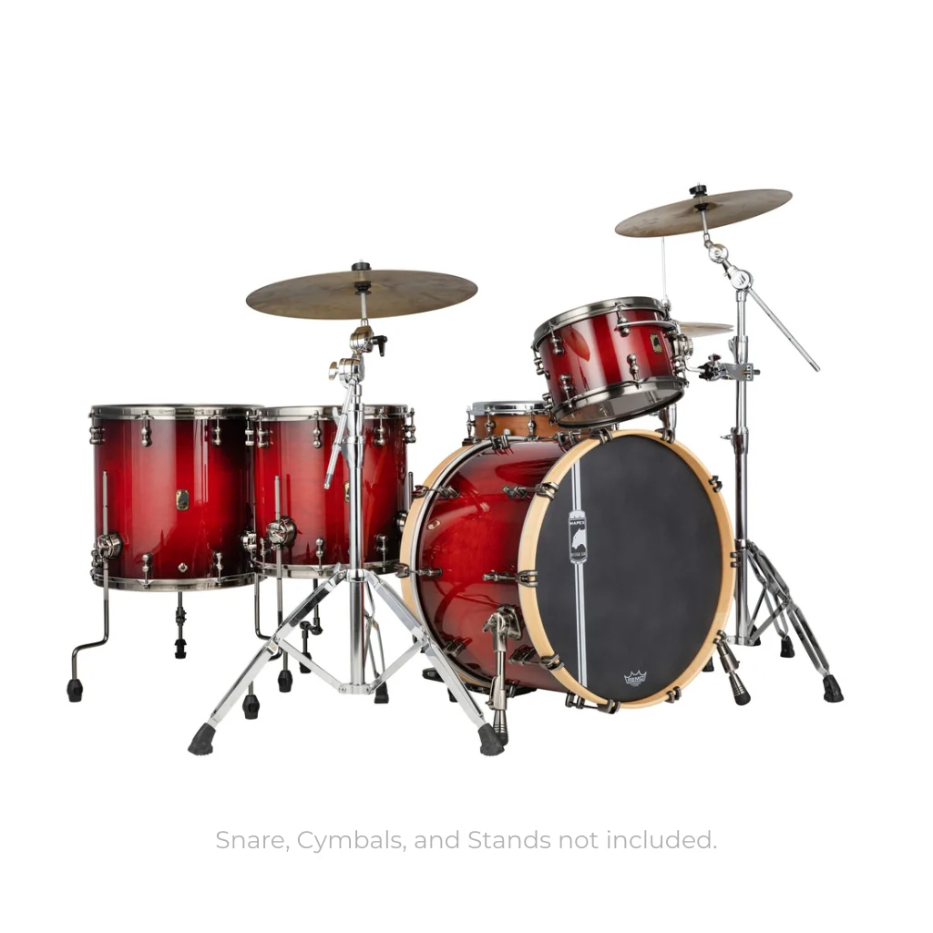 Mapex Black Panther Design Lab Cherry Bomb 4-piece Shell Pack - Rose Burst