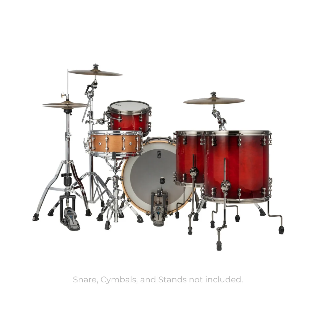 Mapex Black Panther Design Lab Cherry Bomb 4-piece Shell Pack - Rose Burst - Image 3