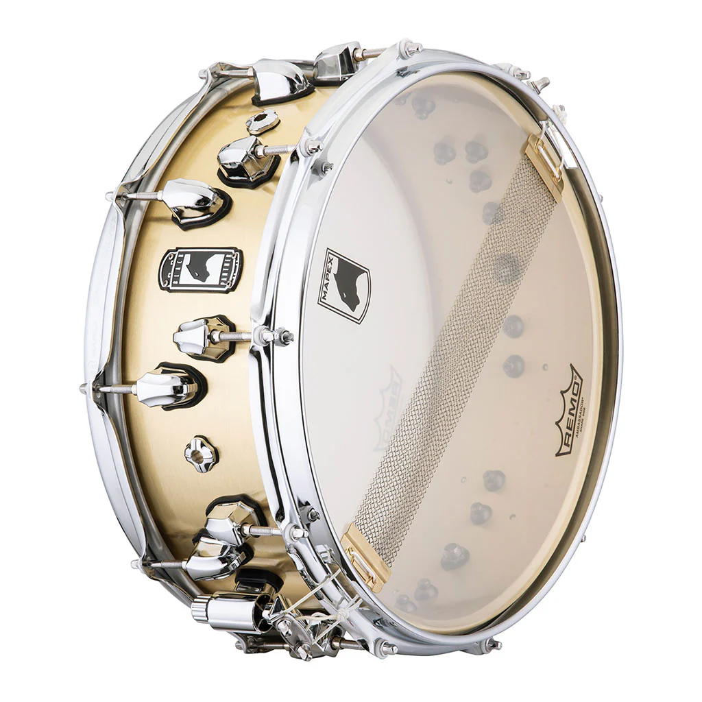 Mapex Black Panther METALLION 14"x5.5" 1.2mm Brass Snare Drum - Image 2
