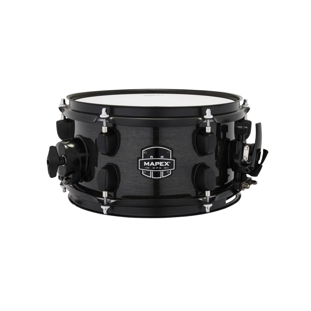 Mapex MPX 10"x5.5" Maple/Poplar Snare Drum - Trans Midnight Black