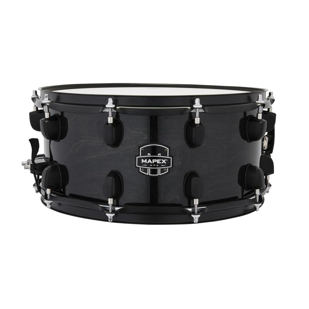 Mapex MPX 14"x6.5" Maple/Poplar Snare Drum - Trans Midnight Black