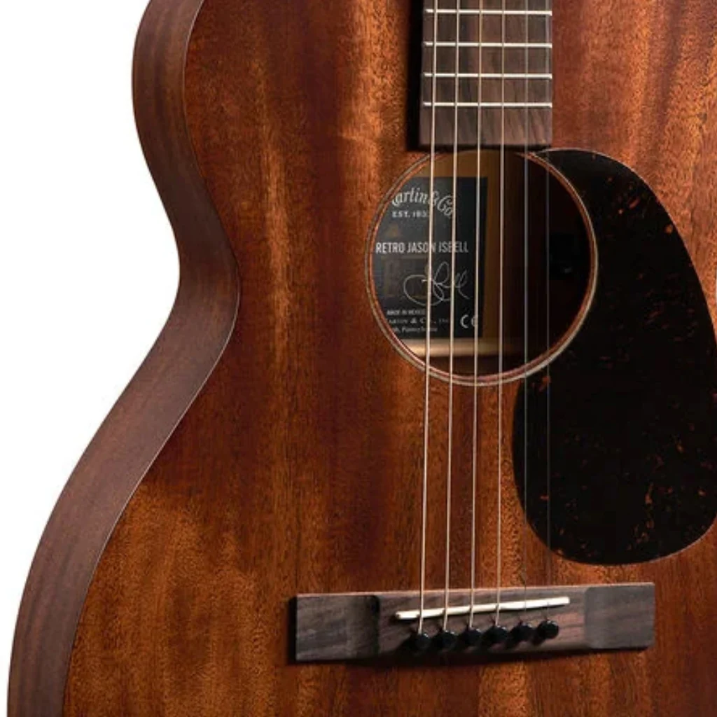 Martin 0-10E Retro Jason Isbell Custom Artist Road Series Acoustic/Electric - Dark Mahogany - Image 6