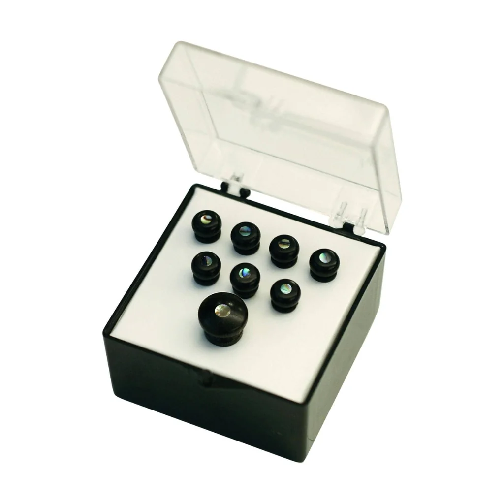 Martin AC-PP50 Ebony Bridge Pins - Paua