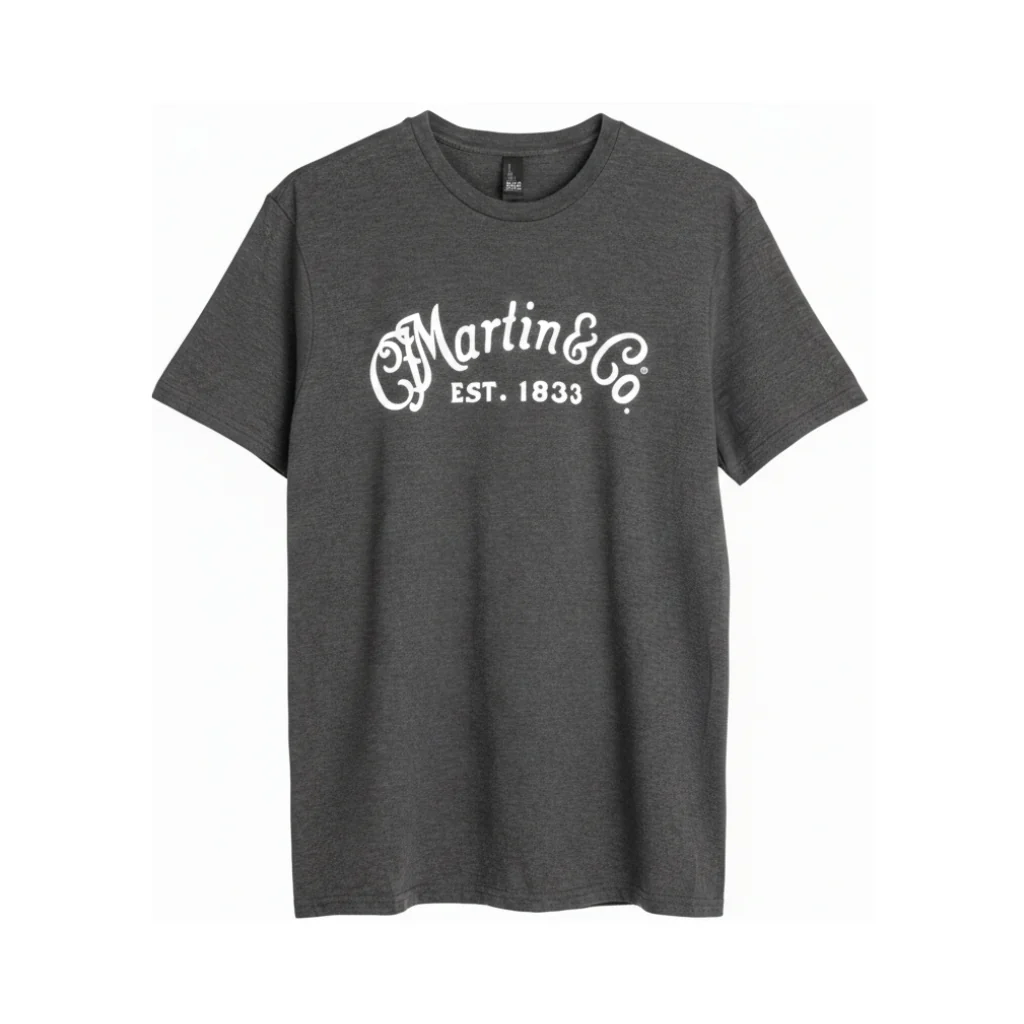 Martin CFM Logo Tee - Charcoal, Small