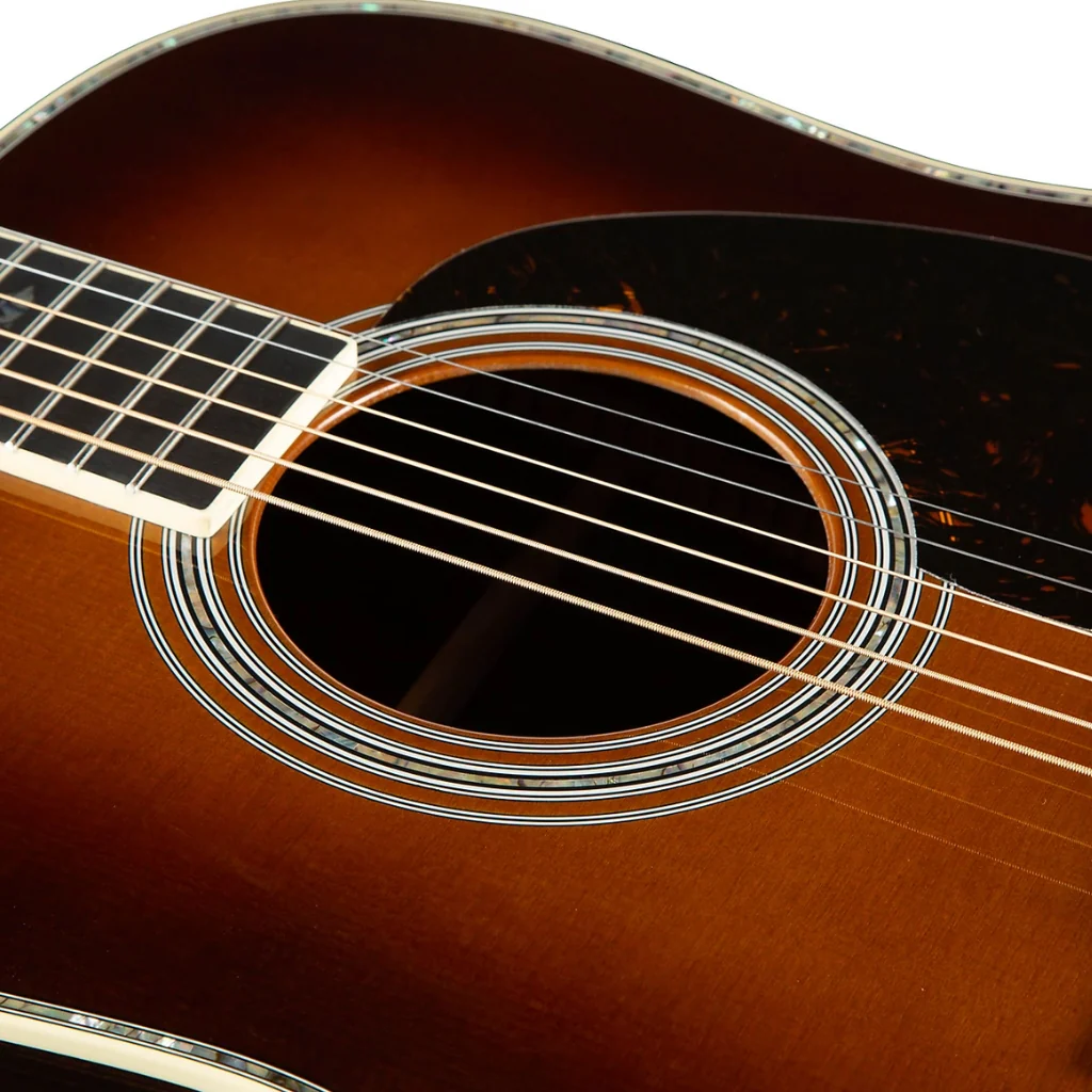 Martin D-41 Standard Series Dreadnought Acoustic Guitar - Ambertone - Image 7