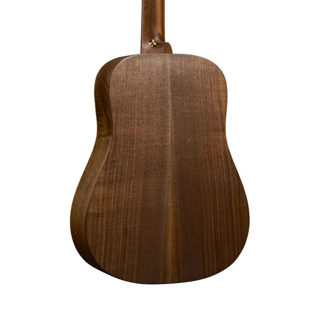 Martin Dreadnought Jr E Walnut Acoustic-Electric Guitar - Natural - Image 2