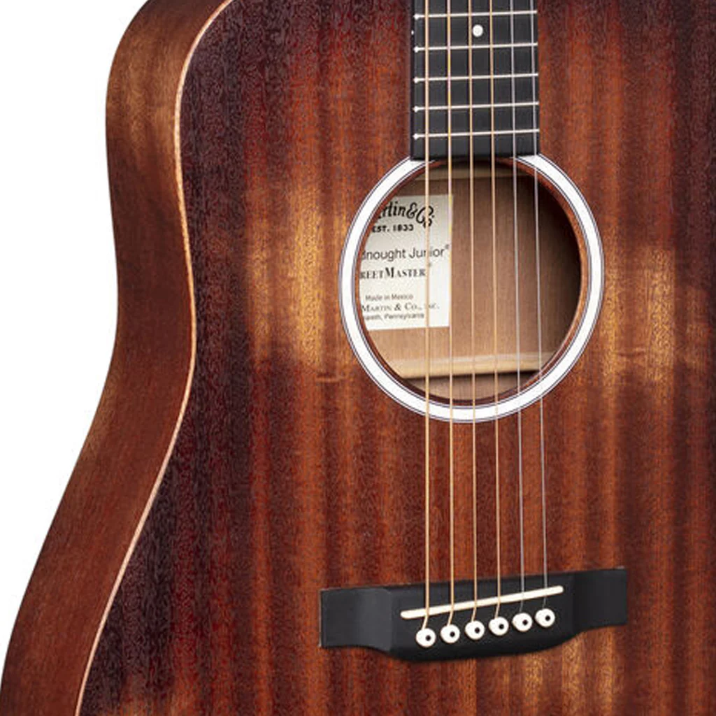 Martin DJRE Dreadnought Junior Streetmaster Acoustic Guitar - Image 5