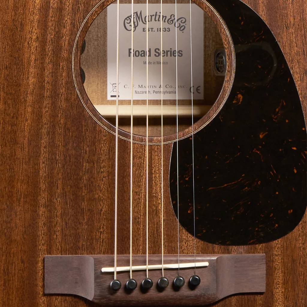 Martin Road Series D-10E Retro Sapele Acoustic-Electric Guitar - Image 7