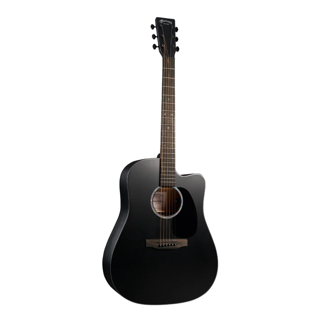 Martin Road Series DC-10E Modern Black Acoustic-Electric Guitar - Image 3