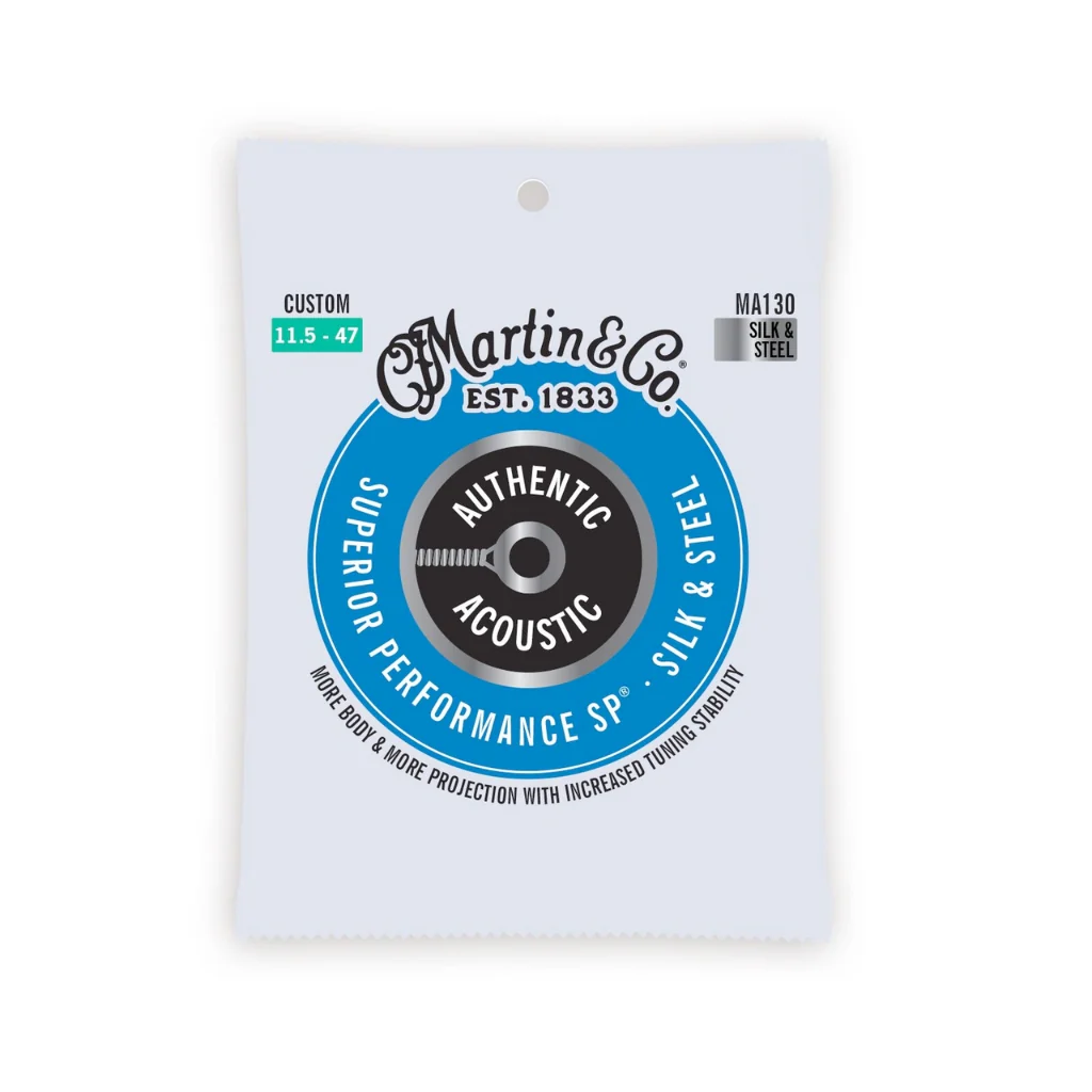 Martin Silk & Steel Acoustic Strings - 11.5 - 47