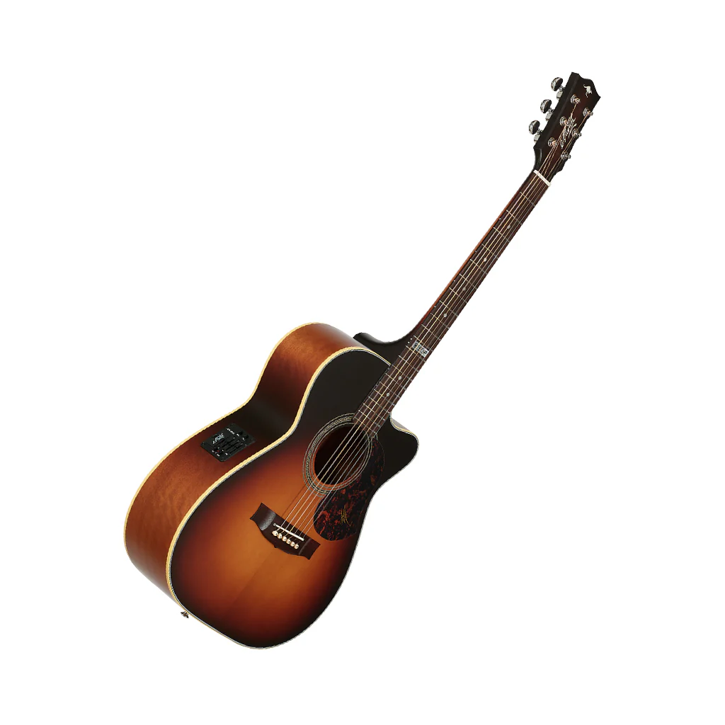 Maton EBG808C-TE-TSB Tommy Emmanuel Acoustic Electric Guitar - Tobacco Sunburst - Image 8