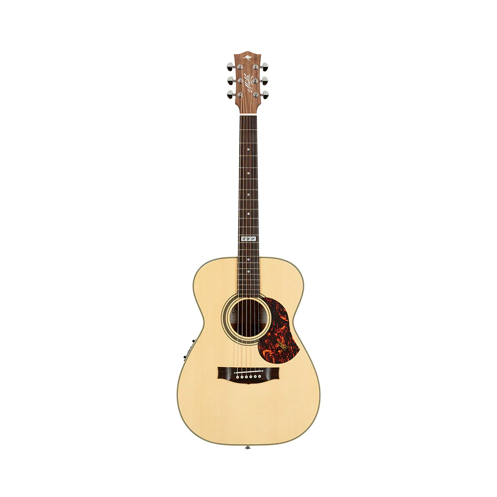 Maton EBG808TE Tommy Emmanuel Signature Acoustic-Electric Guitar - Natural - Image 3