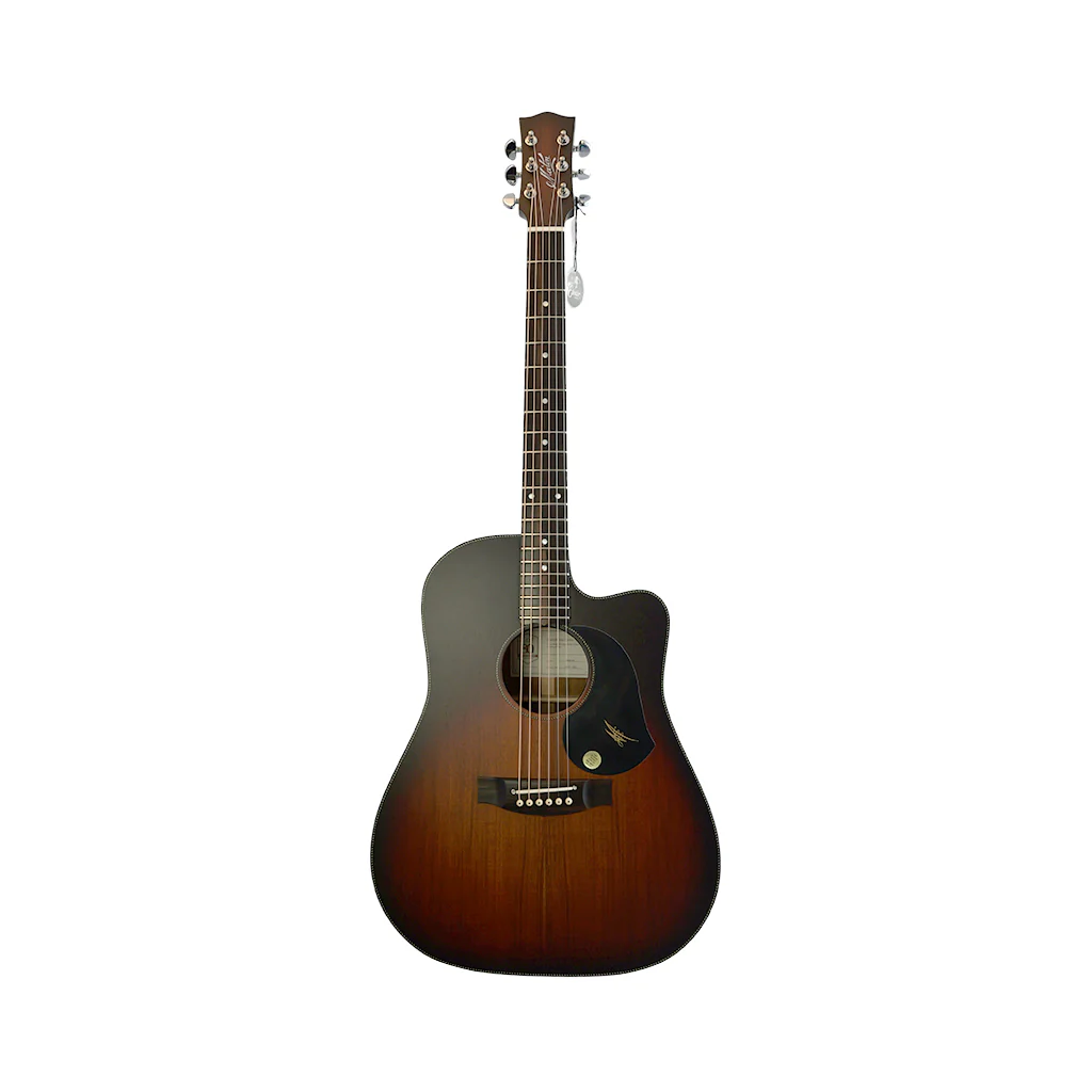 Maton EBW70C Blackwood Dreadnought Cutaway Acoustic-Electric Guitar - Tobacco Sunburst - Image 2