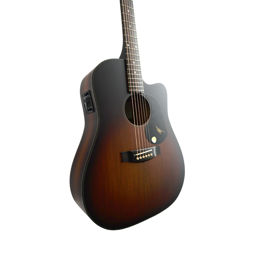 Maton EBW70C Blackwood Dreadnought Cutaway Acoustic-Electric Guitar - Tobacco Sunburst - Image 6