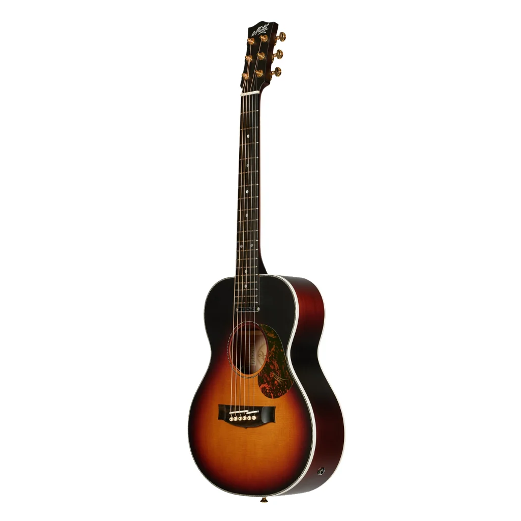Maton Mini Troubadour Acoustic Guitar - Tobacco Sunburst - Image 4