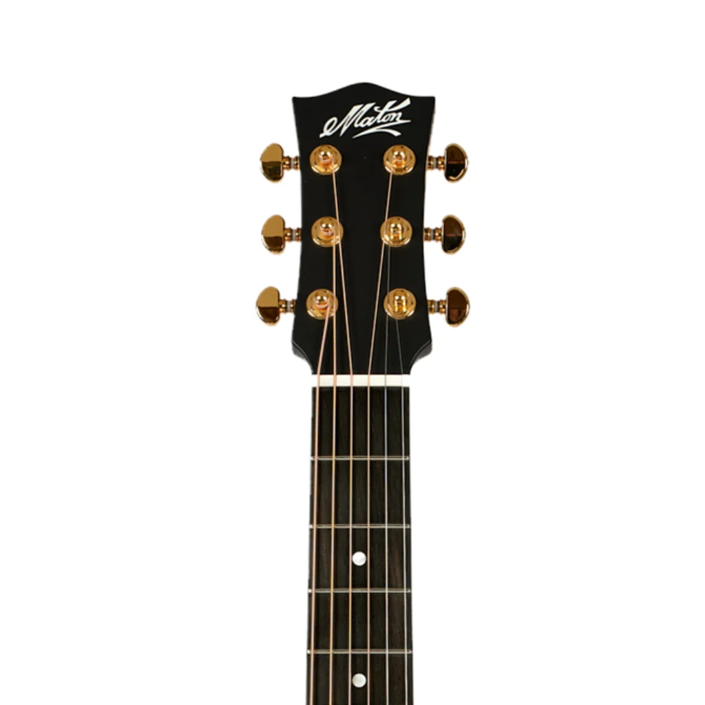 Maton Mini Troubadour Acoustic Guitar - Tobacco Sunburst - Image 6