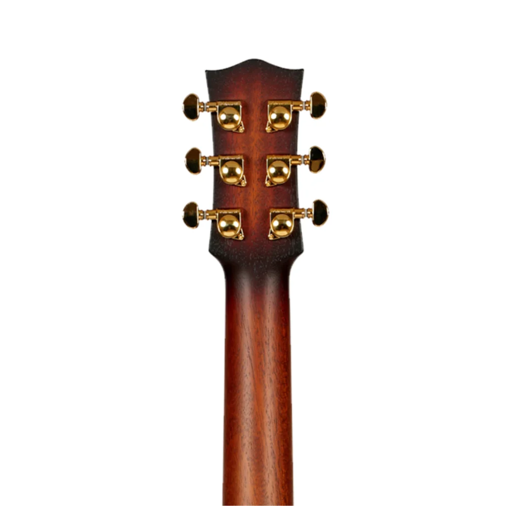 Maton Mini Troubadour Acoustic Guitar - Tobacco Sunburst - Image 7