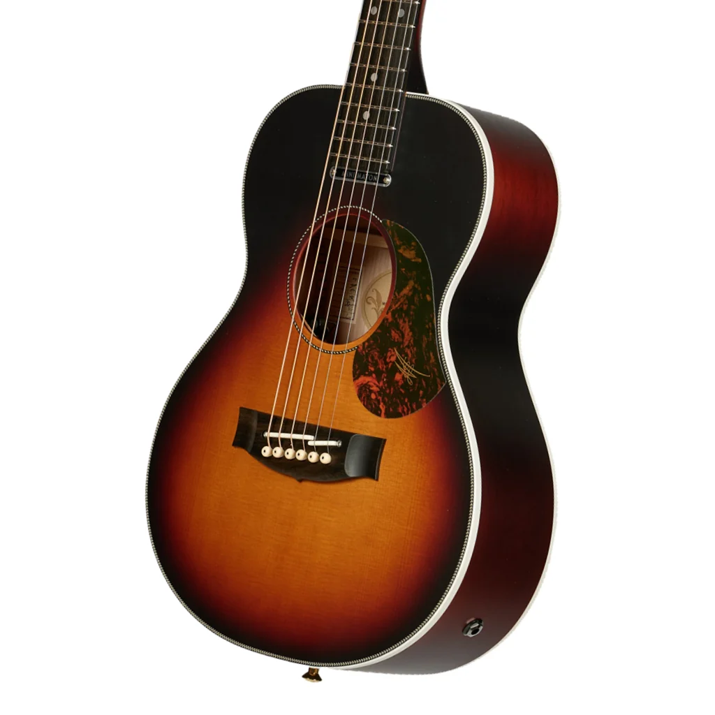 Maton Mini Troubadour Acoustic Guitar - Tobacco Sunburst - Image 9