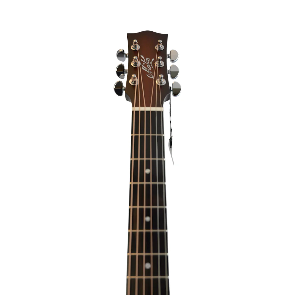 Maton Redwood Dreadnought Cutaway Acoustic-Electric Guitar - Tobacco Sunburst - Image 4