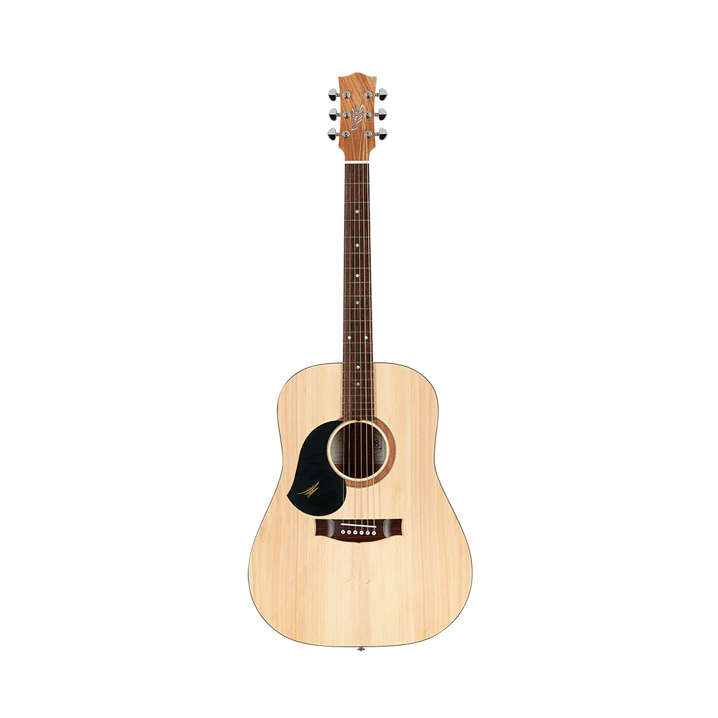 Maton S60 Left Handed Dreadnought Acoustic - Natural - Image 3