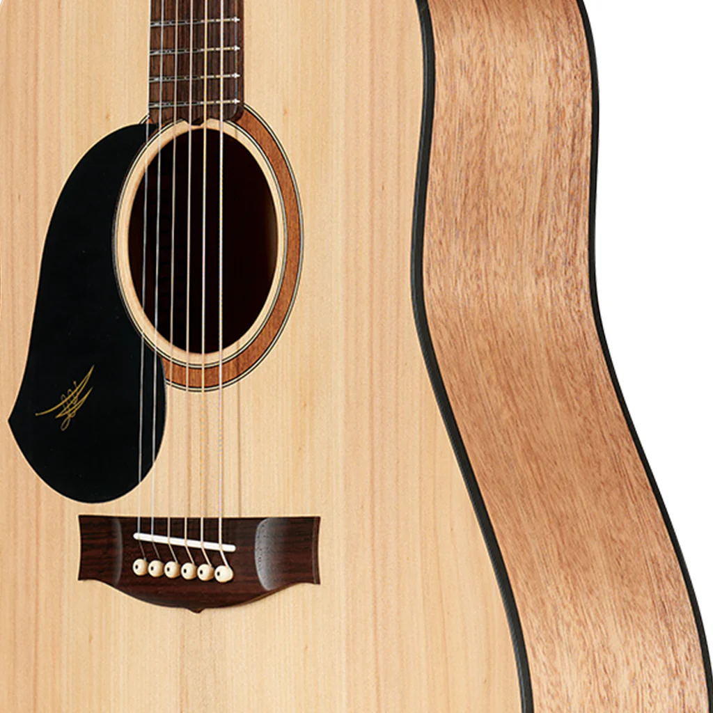 Maton S60 Left Handed Dreadnought Acoustic - Natural - Image 7