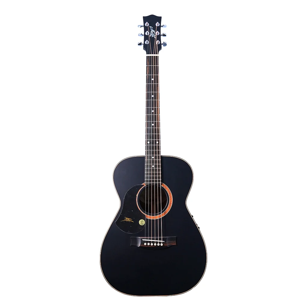 Maton SRS808-LH Left Handed Acoustic Guitar - Black - Image 3