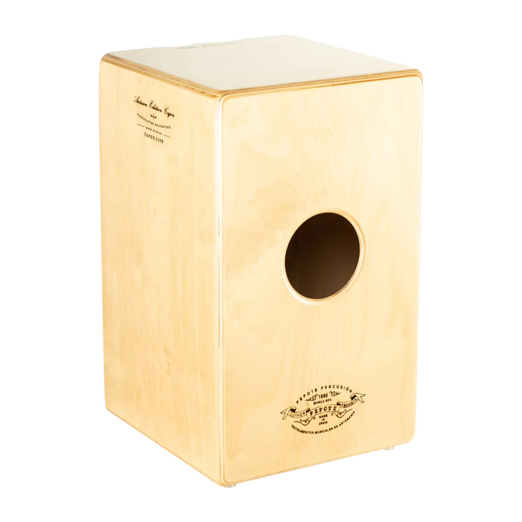 Meinl Artisan Cajon Tango Line - Limba Frontplate - Image 2