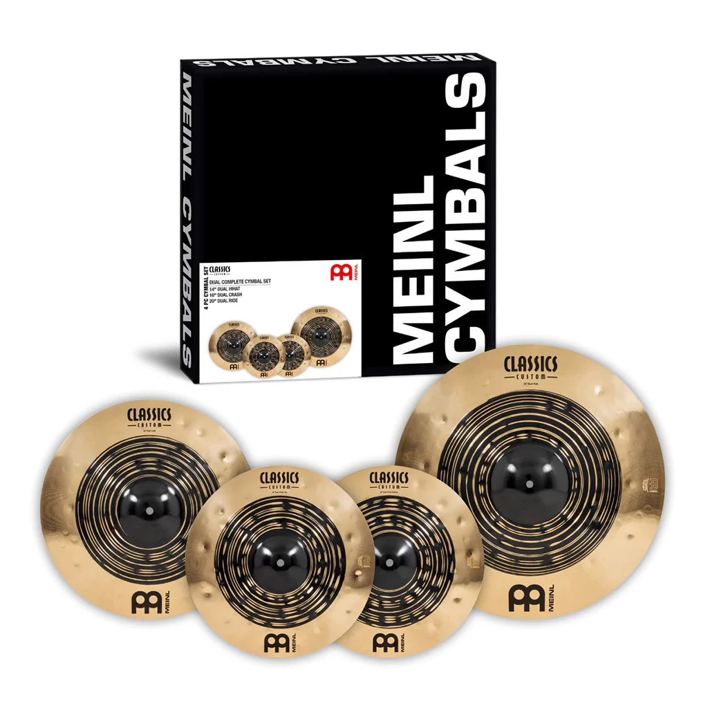 Meinl Classics Custom Dual Set - 14" Hi-Hats, 16" Crash, 20" Ride - Image 2