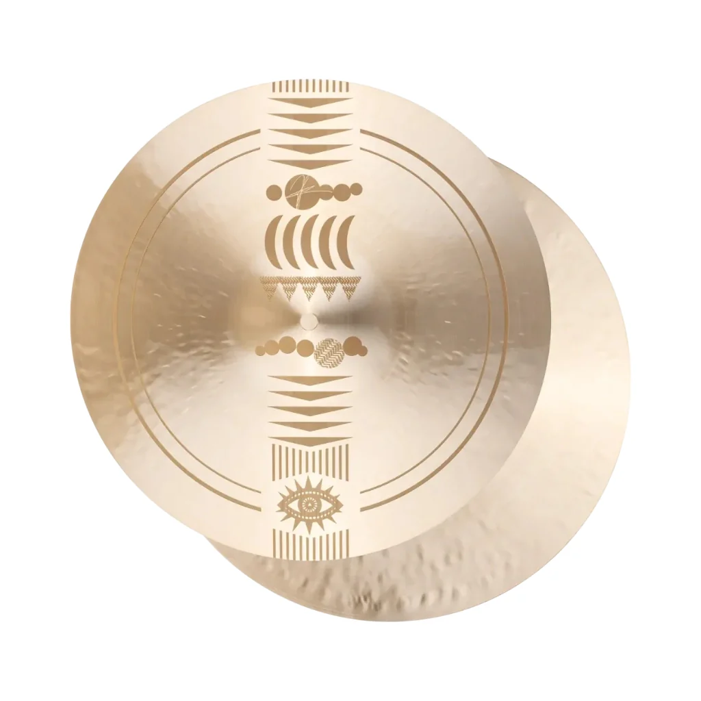 Meinl Cymbals Artist Design Anika Nilles Lunar Hi-hat Cymbals - 14 inches