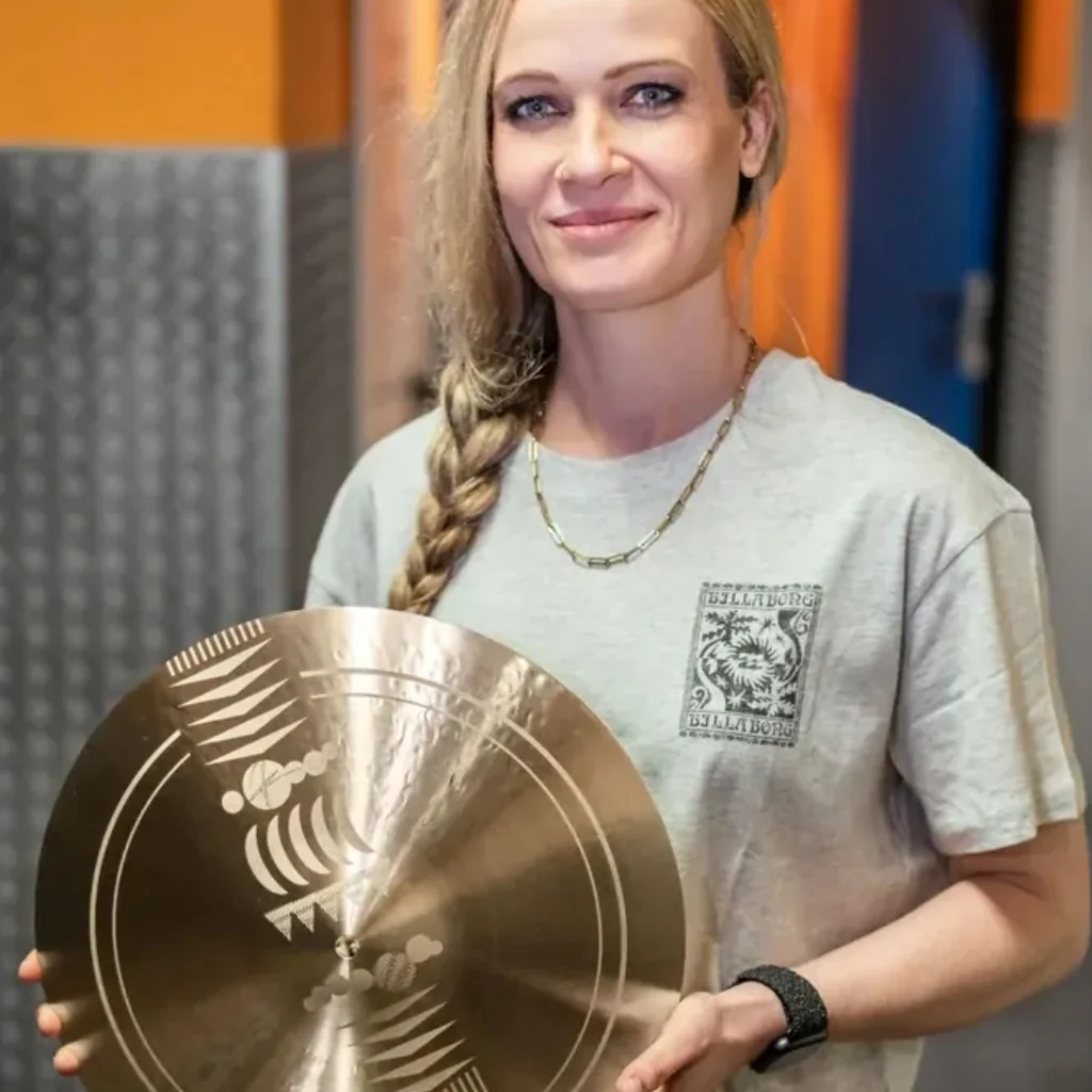 Meinl Cymbals Artist Design Anika Nilles Lunar Hi-hat Cymbals - 14 inches - Image 10