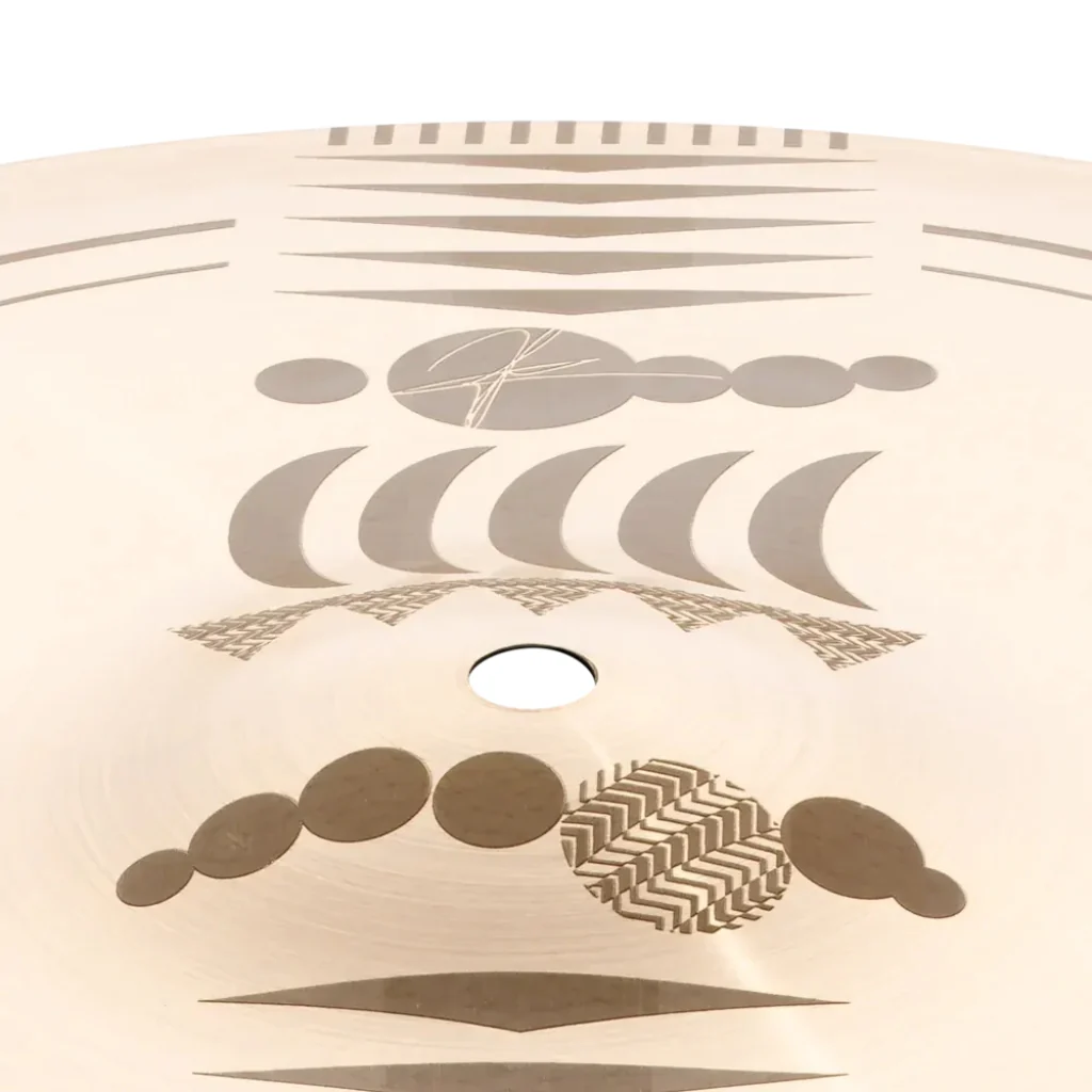 Meinl Cymbals Artist Design Anika Nilles Lunar Hi-hat Cymbals - 14 inches - Image 4