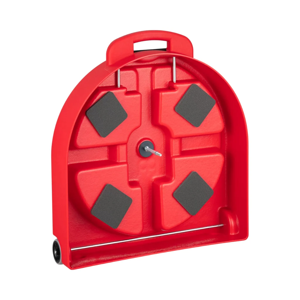 Meinl Cymbals Professional Cymbal Bag Trolley - Red, 22 inches - Image 4