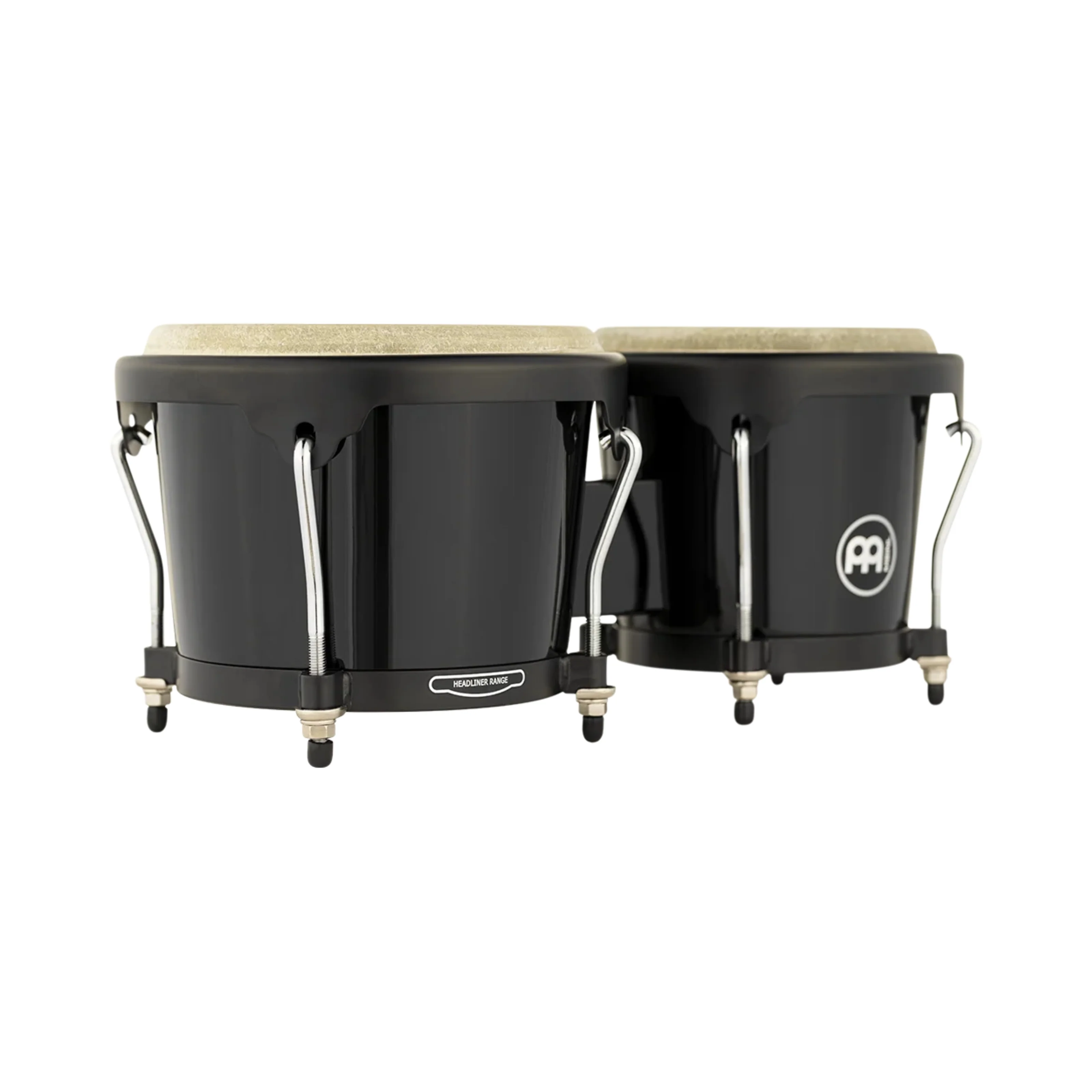 Meinl Headliner Series Fiberglass Bongo - Black - Image 4