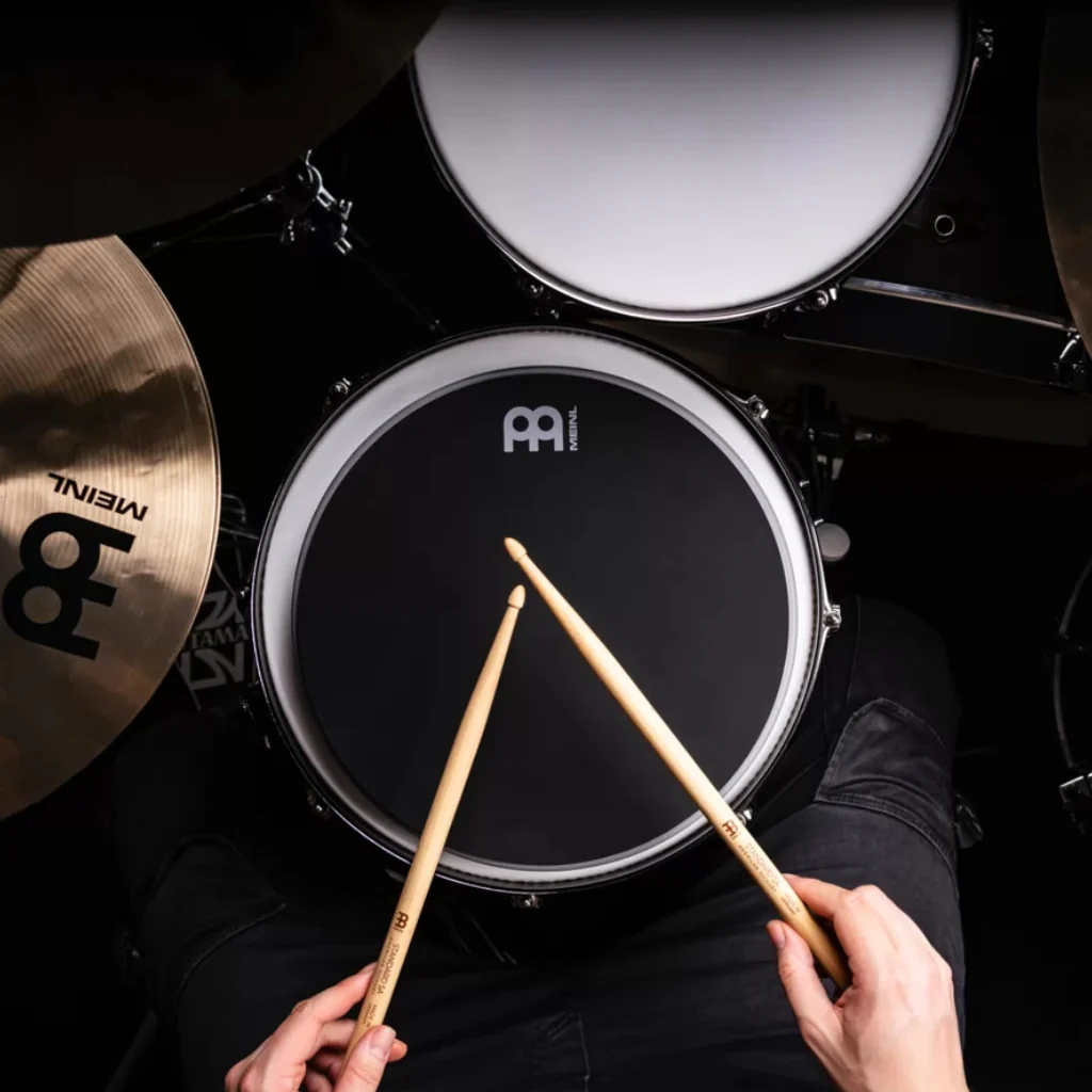 Meinl Percussion 12" Double-sided Practice Pad - Black - Image 6