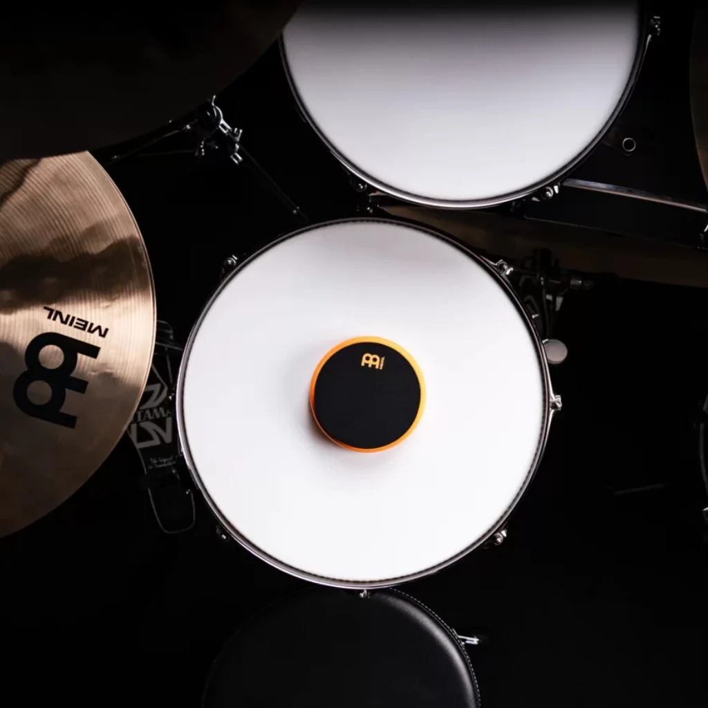 Meinl Percussion 4" Marshmallow Practice Pad - Orange - Image 5