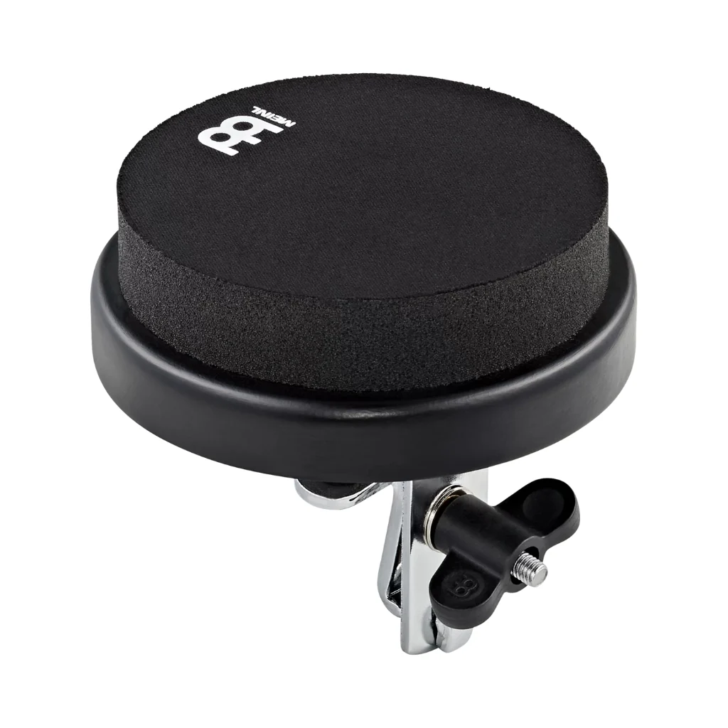 Meinl Percussion Bass Drum-mounted Practice Pad - Black