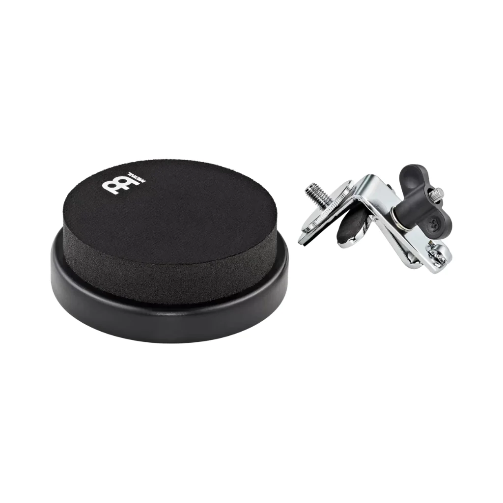 Meinl Percussion Bass Drum-mounted Practice Pad - Black - Image 5