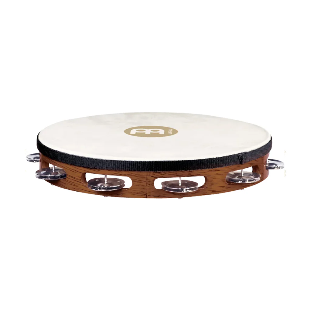 Meinl Tambourine - 1 Row Aluminium Jingles - African Brown - Image 3