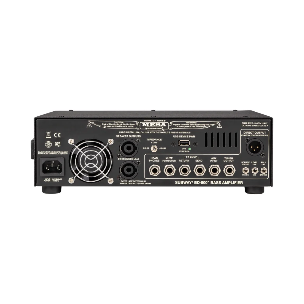 Mesa Boogie Bass-800D Bass Amplififer Head - Image 4