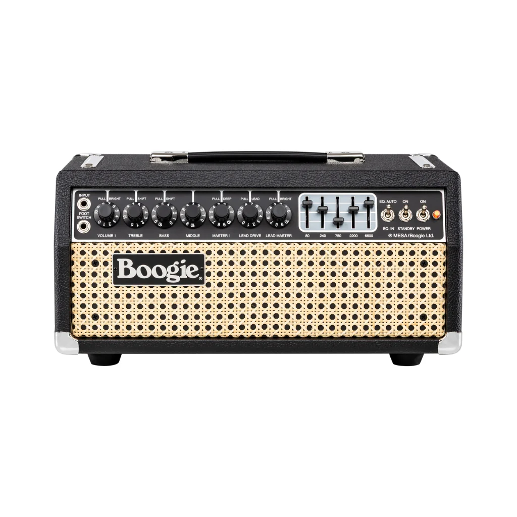 Mesa/Boogie Mark IIC+ HRG 100-watt Amplifier Head - Black with Wicker Grille